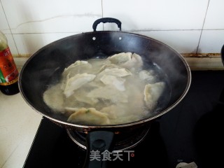 韭菜肉馅鸡蛋饺子的做法步骤：8