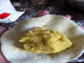 奶香番薯饼的做法步骤：9