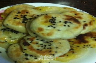 奶香番薯饼的做法步骤：16