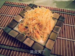 炝拌土豆丝的做法步骤：7