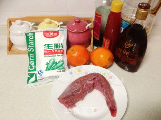 香橙咕噜肉的做法步骤：1