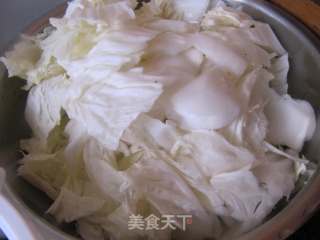 大白菜炖冻豆腐的做法步骤：3