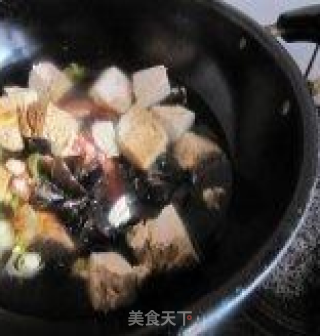 大白菜炖冻豆腐的做法步骤：12