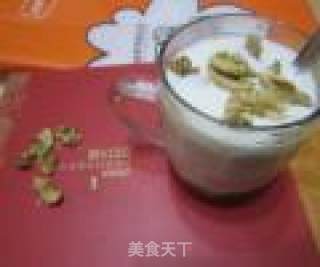 自制核桃酸奶--孕妈咪加餐饮品的做法步骤：6