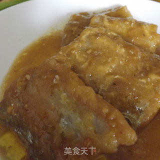 烧带鱼的做法步骤：11