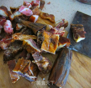腊味合蒸的做法