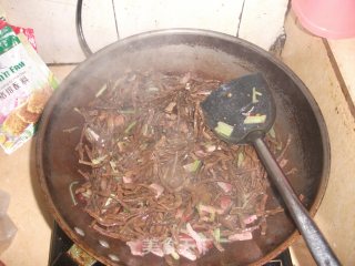 腊肉干豆角的做法步骤：6