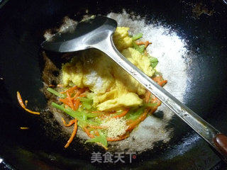 双丝炒鸡蛋的做法步骤：7