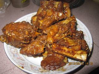 不用一滴油的糖醋排骨的做法步骤：5