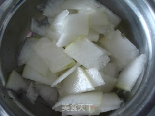 冬瓜牛肉丸子汤的做法步骤：2