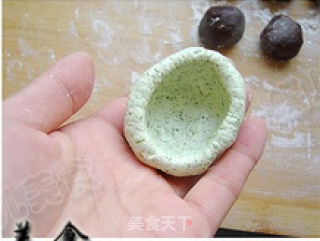 清明特色美食---青团的做法步骤：10