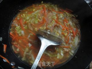 简单营养美味面食-------【菜疙瘩汤】的做法步骤：7