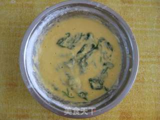 芹菜叶鸡蛋饼的做法步骤：6