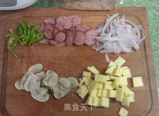 DIY吐司批萨的做法