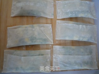 懒人版——韭菜鸡蛋盒子的做法步骤：12