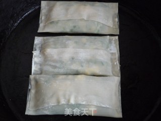 懒人版——韭菜鸡蛋盒子的做法步骤：13