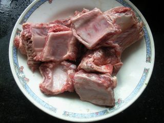 排骨压豆角的做法步骤：2