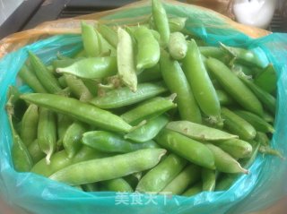 豌豆肉末的做法步骤：2