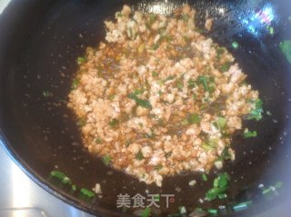 豌豆肉末的做法步骤：9