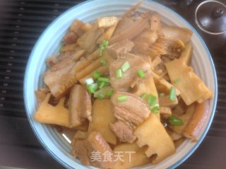 春笋五花肉的做法步骤：9
