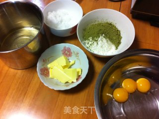 爸爸妈妈应该会爱的蛋糕——蓝莓抹茶的做法步骤：1