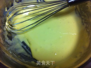 爸爸妈妈应该会爱的蛋糕——蓝莓抹茶的做法步骤：2