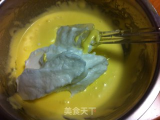 爸爸妈妈应该会爱的蛋糕——蓝莓抹茶的做法步骤：5