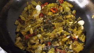 酸菜魔芋炖鱼头的做法步骤：6