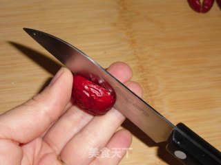艾香糯米枣的做法步骤：2