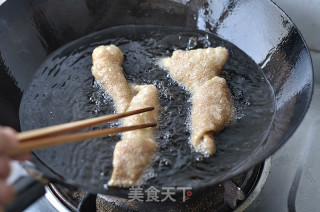 油炸猪皮的做法步骤：6