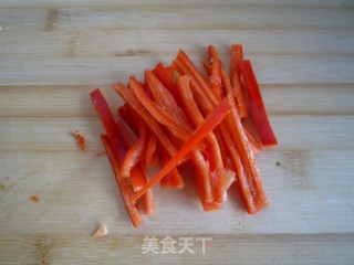 蒜苗拌肉皮的做法步骤：3
