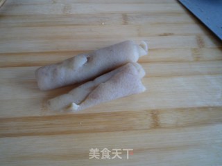 蒜苗拌肉皮的做法步骤：6