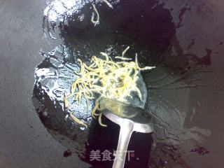 茭白豆角炒银鱼的做法步骤：6