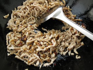 京酱肉丝的做法步骤：7