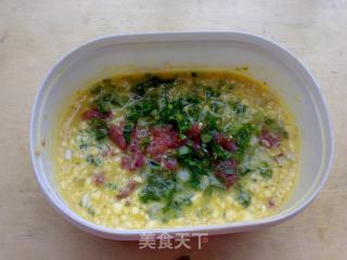 燕麦牛肉煎蛋的做法步骤：5