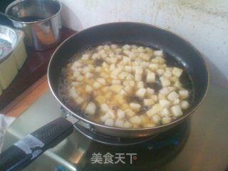 宫爆年糕的做法步骤：4