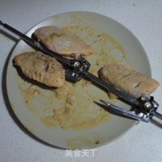 腐乳黄金烤翅的做法步骤：3