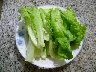 生菜荷叶蛋的做法步骤：3