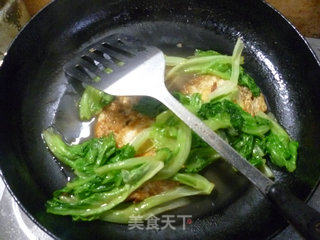 生菜荷叶蛋的做法步骤：10