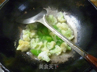 莴笋炒花菜的做法步骤：9