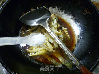 笋尖烧小黄鱼的做法步骤：8