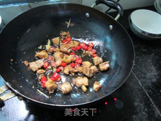 爆炒鸡胸肉的做法步骤：5