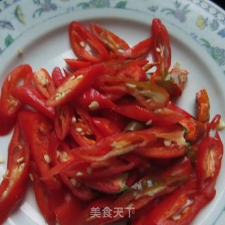 辣炒豆腐片的做法步骤：2