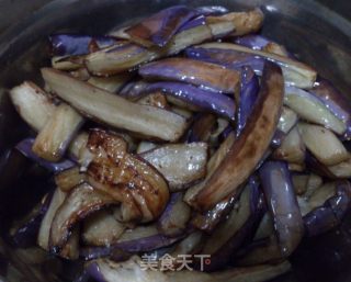 肉碎茄子煲的做法步骤：3