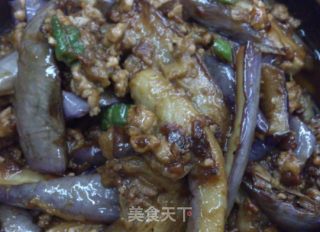 肉碎茄子煲的做法步骤：6