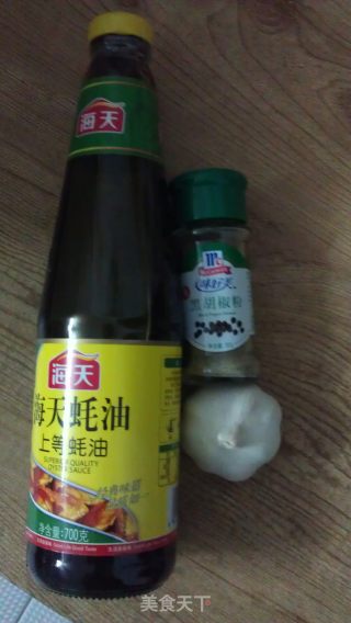 蚝油鲜菇的做法步骤：1
