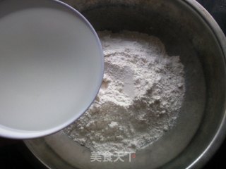 洁白如雪的——春饼的做法步骤：1