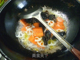 香菇素什锦的做法步骤：14