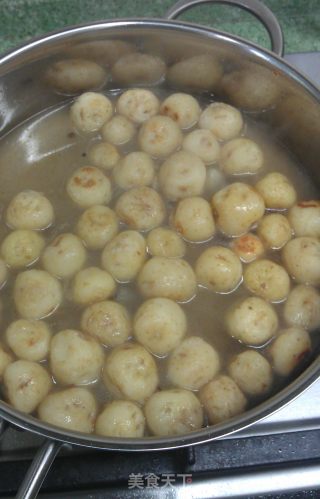 葱香糯口小土豆的做法步骤：4