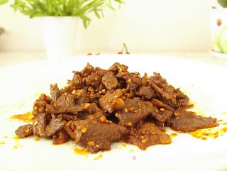 麻辣牛肉的做法步骤：8